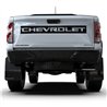 RallyArmor | Black UR Mud Flap Logo Blanc - Colorado ZR2 2023-2025