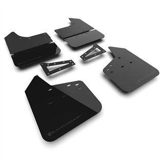 RallyArmor | Black UR Mud Flap Logo Noir Métallique - Colorado ZR2 2023-2025