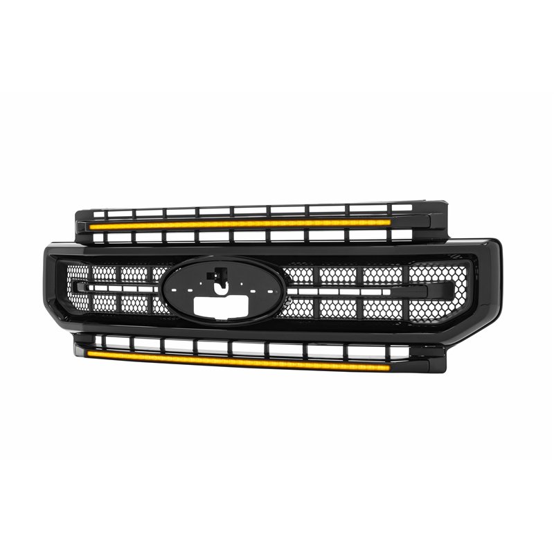 Morimoto | XBG LED Grille (Black / Amber DRL) - F-250 / F-350 Super Duty 2020-2022 Morimoto Grilles