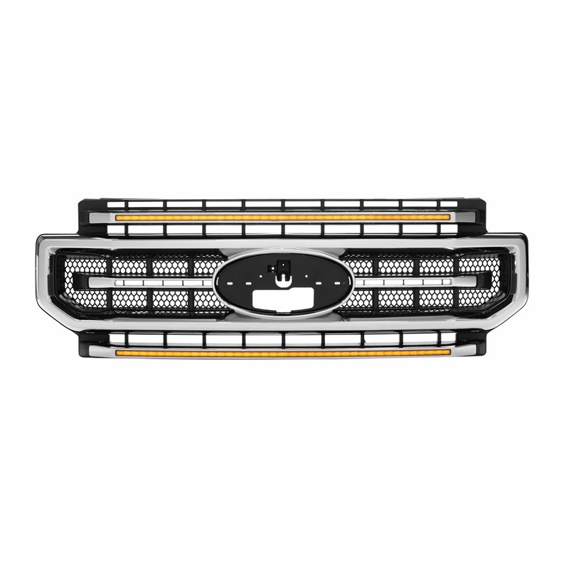Morimoto | XBG LED Grille (Chrome / Amber DRL) - F-250 / F-350 Super Duty 2020-2022 Morimoto Grilles