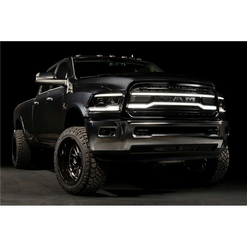 Morimoto | XBG LED Grille (Black) - Ram 2500 / 3500 2013-2018 (Not Rebel) Morimoto Grilles