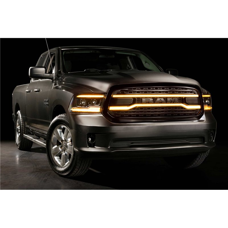 Morimoto | XBG LED Grille (Black) - Ram 1500 2013-2018 (Not Rebel) Morimoto Grilles