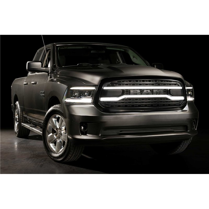 Morimoto | XBG LED Grille (Black) - Ram 1500 2013-2018 (Not Rebel) Morimoto Grilles