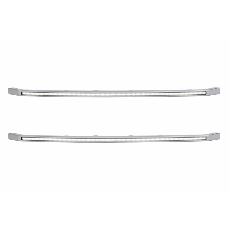 Morimoto | XBG LED DRL Grille Inserts (White DRL / Set) - F-250 / F-350 Super Duty Platinum 2020-2022 Morimoto Grilles