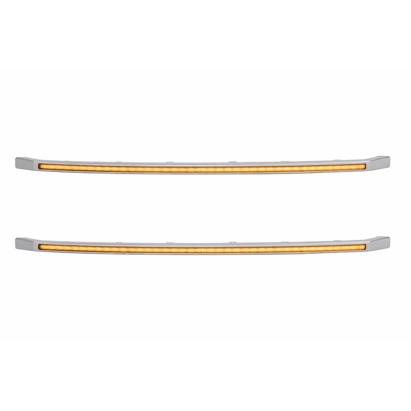 Morimoto | XBG LED DRL Grille Inserts (Amber DRL / Set) - F-250 / F-350 Super Duty Platinum 2020-2022 Morimoto Grilles