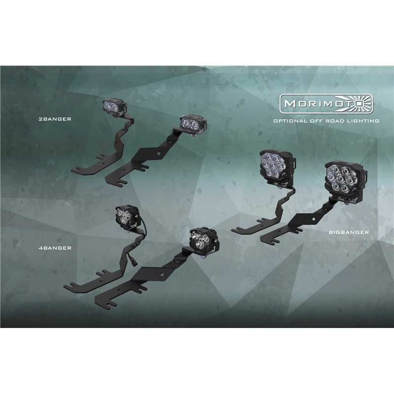 Morimoto | XB LED Headlights (Amber DRL / Set) - F-250 / F-350 Super Duty 2017-2019 Morimoto Headlights