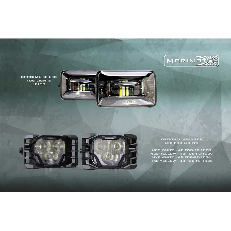 Morimoto | XB LED Headlights (White DRL / Set) - F-250 / F-350 Super Duty 2017-2019 Morimoto Headlights