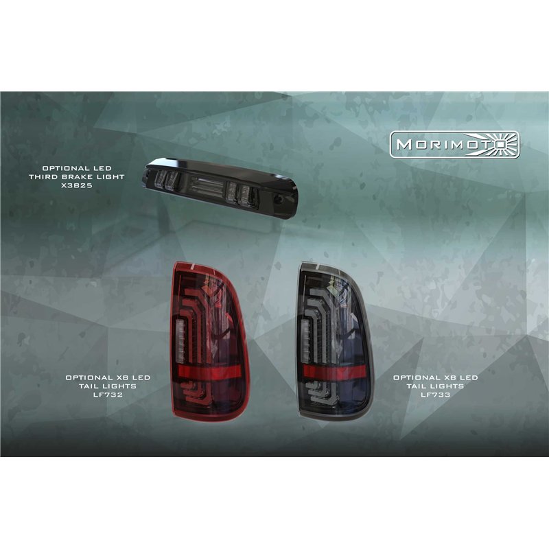 Morimoto | XB LED Headlights (Amber DRL / Set) - F-250 / F-350 Super Duty 2011-2016 Morimoto Phares avant