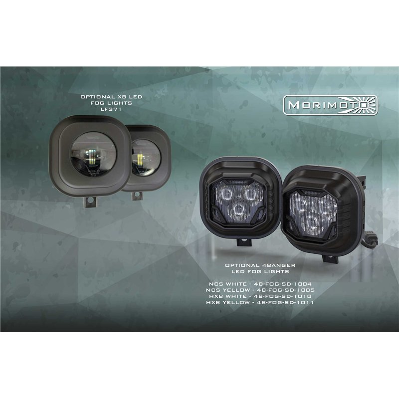 Morimoto | XB LED Headlights (Amber DRL / Set) - F-250 / F-350 Super Duty 2011-2016 Morimoto Phares avant