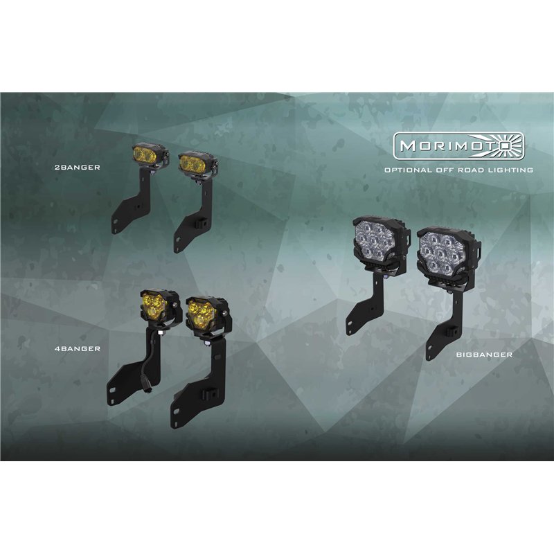 Morimoto | XB LED Headlights (Amber DRL / Set) - F-250 / F-350 Super Duty 2011-2016 Morimoto Phares avant