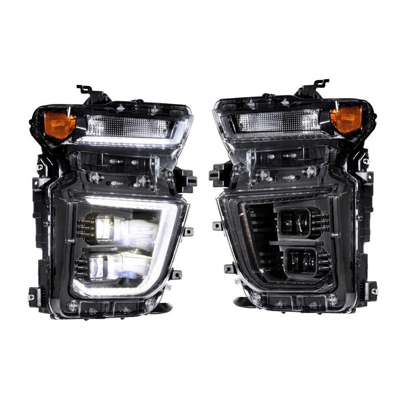 Morimoto | XB Hybrid LED Headlights (Set) - Silverado 2500 HD / 3500 HD 2020-2024 Morimoto Headlights