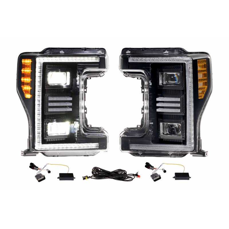 Morimoto | XB Hybrid LED Headlights (Set) - F-250 / F-350 Super Duty 2017-2019 Morimoto Headlights