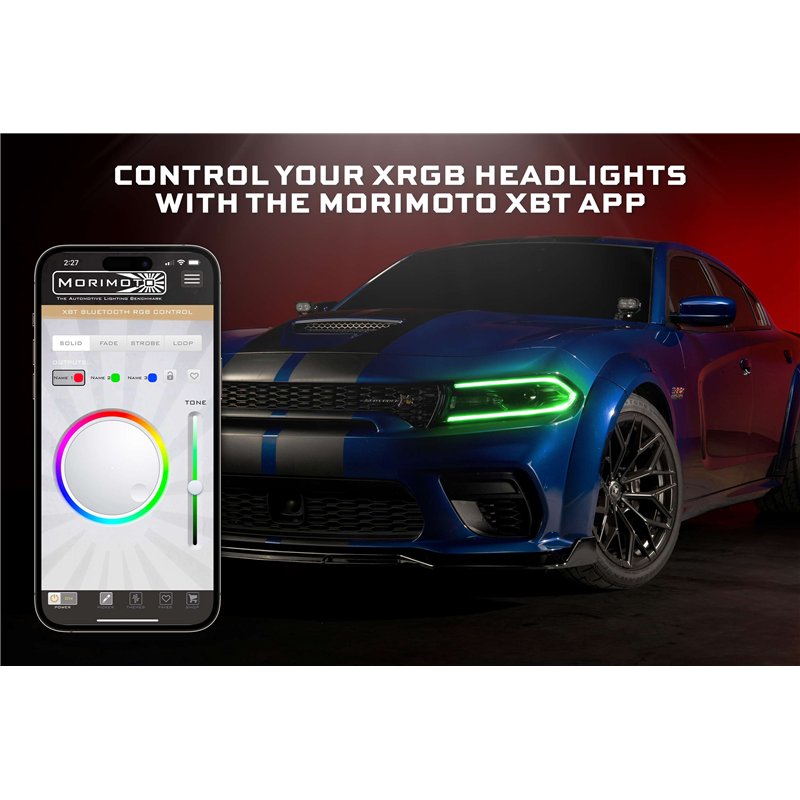 Morimoto | XRGB LED Headlights (Set) - Charger 2015-2023 Morimoto Headlights