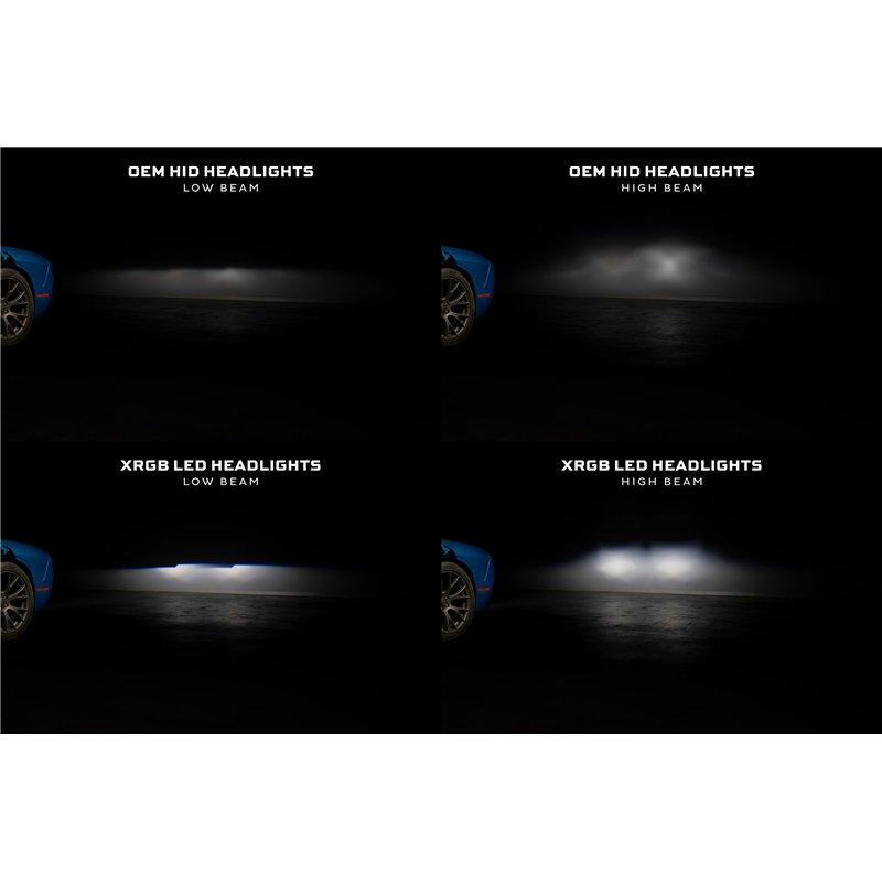 Morimoto | XRGB LED Headlights (RGB / Set) - Challenger 2015-2023 Morimoto Headlights