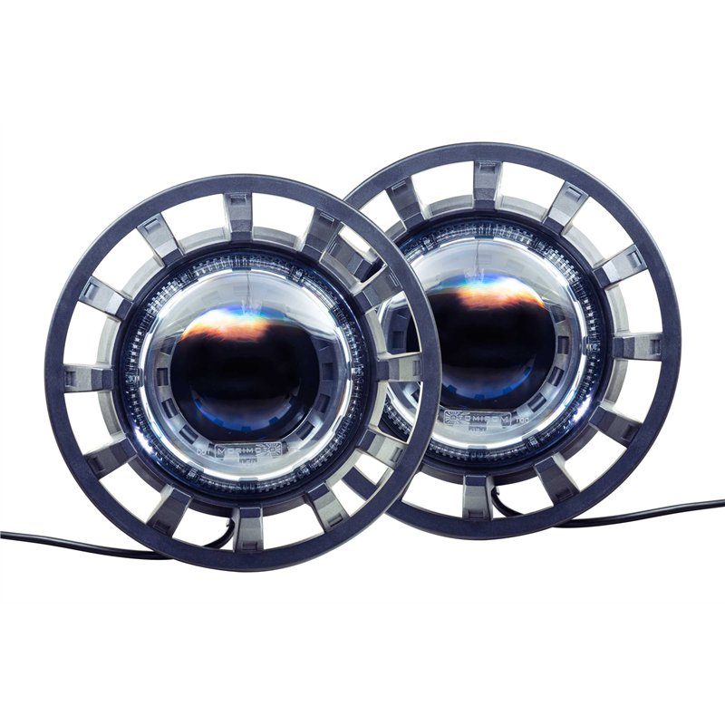Morimoto | Super7 Headlights (Set) - Wrangler (JK) 2007-2018 Morimoto Phares avant