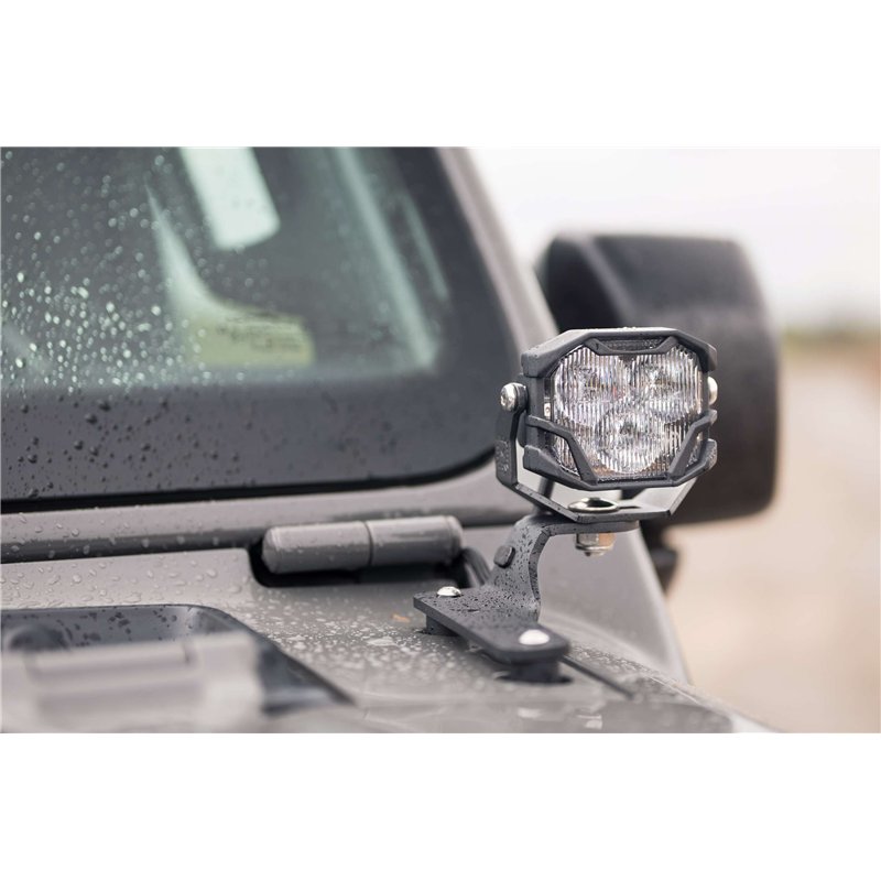 Morimoto | Morimoto 4Banger 2.0 HXB LED Pods (SAE Wide / White / Set)