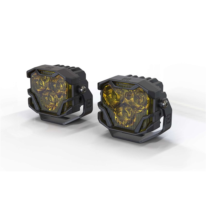 Morimoto | Morimoto 4Banger 2.0 NCS LED Pods (Spot / Yellow / Set)