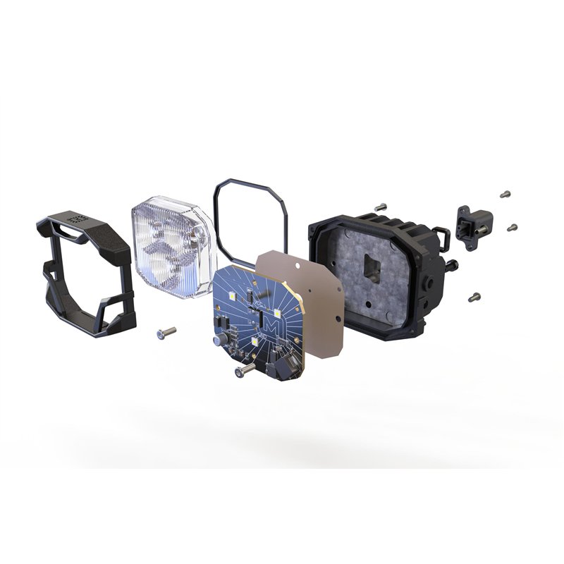 Morimoto | Morimoto 4Banger 2.0 NCS LED Pods (SAE Wide / White / Set)