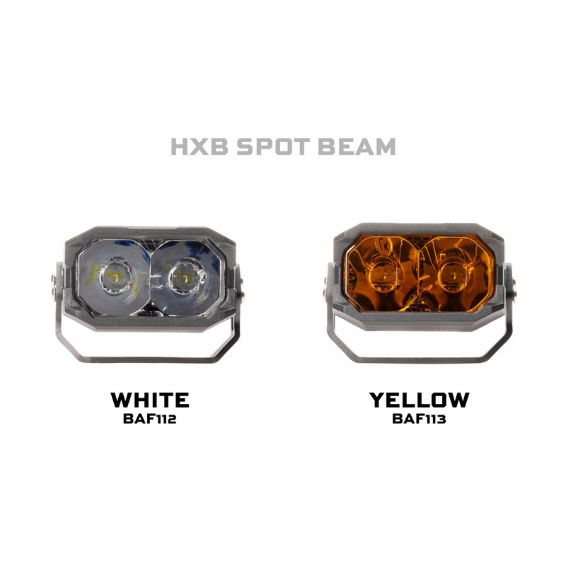 Morimoto | Morimoto 2Banger HXB LED Pods (Spot / White / Set)