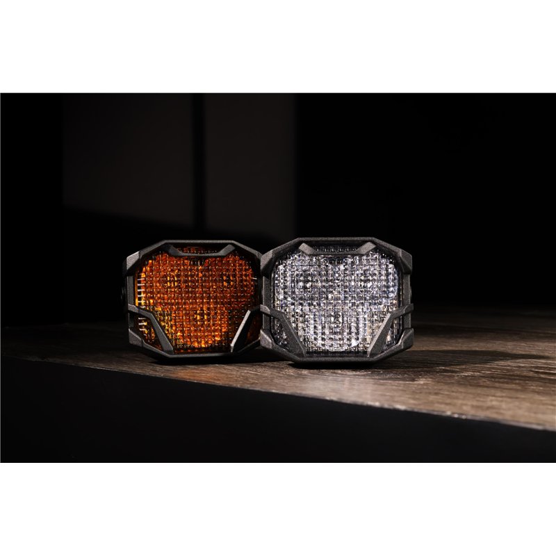Morimoto | Morimoto 4Banger 2.0 NCS LED Pods (Flood / Yellow / Set)