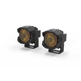 Morimoto | Morimoto 1Banger HXB LED Pods (Flood / Yellow / Set)