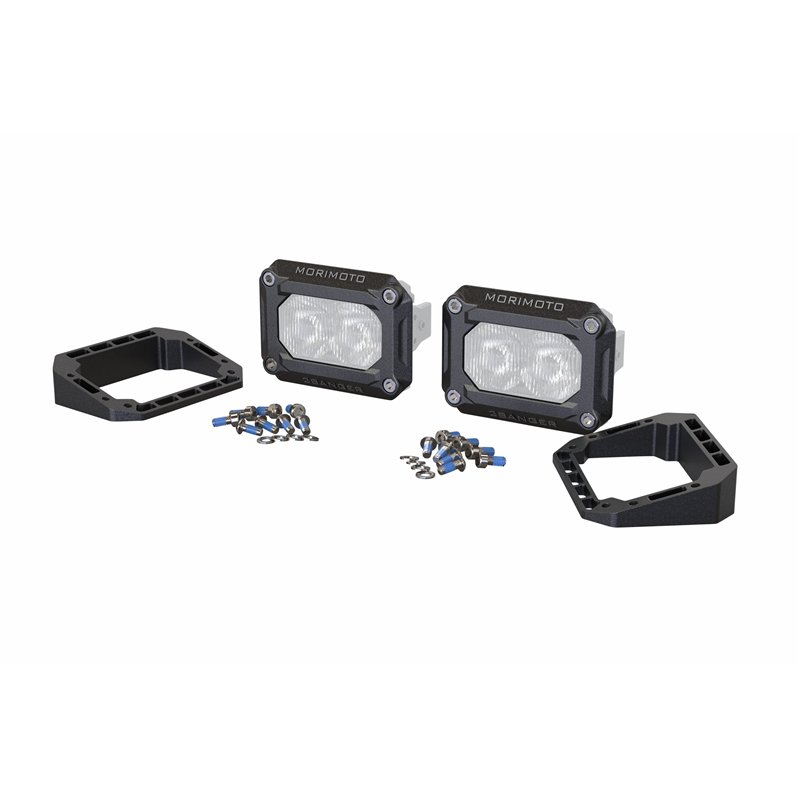 Morimoto | Flush or Angled Mounting Kit: Morimoto 2Banger