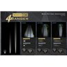 Morimoto | Morimoto 4Banger Fog Brackets: Type Raptor Triple (10-14 / Set)