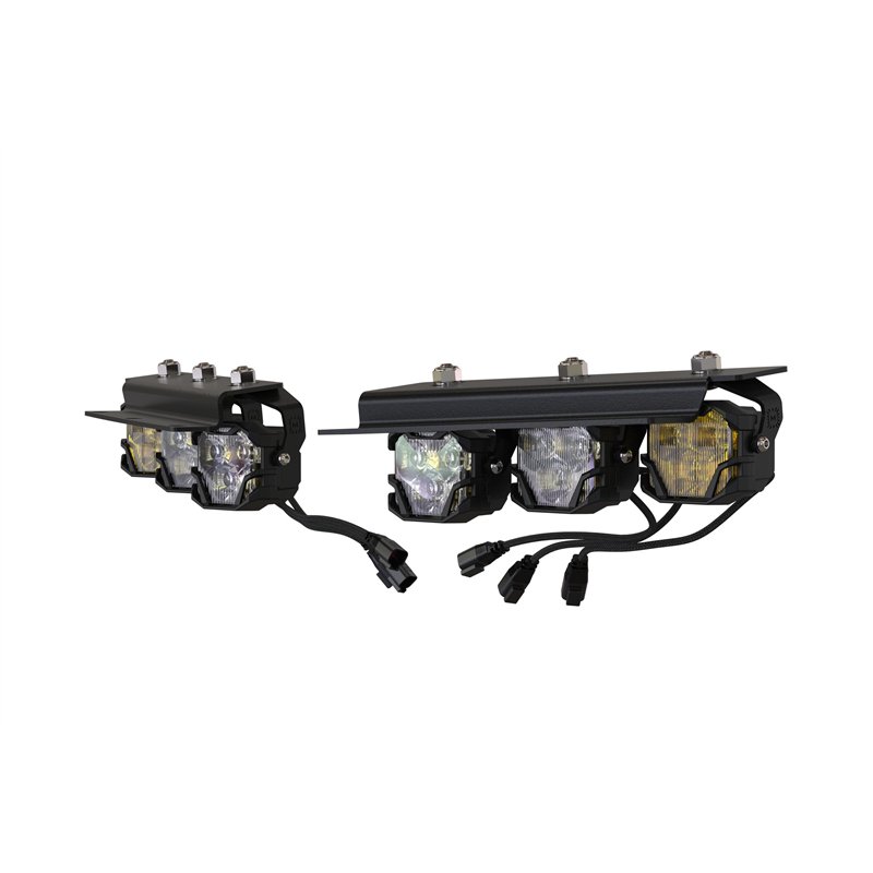 Morimoto | Morimoto 4Banger Triple Fog Kit: Bronco (21+ / Brackets only / Set)