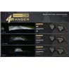 Morimoto | Morimoto 4Banger Fog Brackets: Type Ram Horizontal (Set)