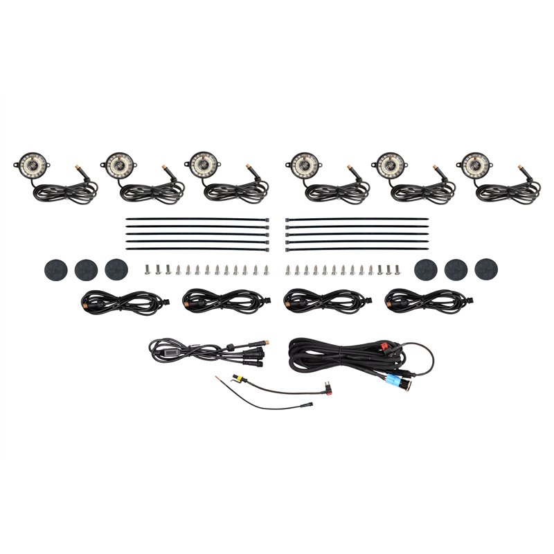 Morimoto | Morimoto Rock Light Kit: White LED / 6 Pack