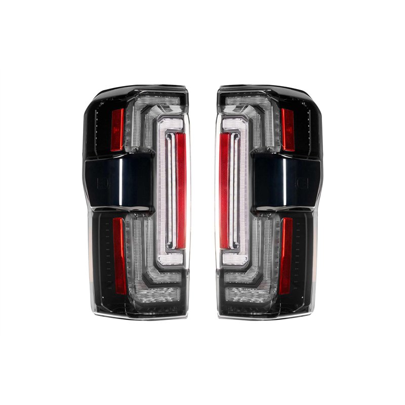 Morimoto | XB LED Tail Lights (Smoked Lens / Set) - F-250 / F-350 Super Duty 2023-2026 (w/o Full LED Tail Lights) Morimoto Ta...