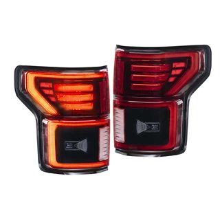 Morimoto | XB LED Tail Lights (Red Lens / Set) - F-150 / Raptor 2015-2020 (Not OE LED w/o BLIS) Morimoto Tail Lights