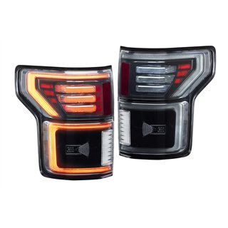 Morimoto | XB LED Tail Lights (Smoked Lens / Set) - F-150 / Raptor 2015-2020 (Not OE LED w/o BLIS) Morimoto Tail Lights