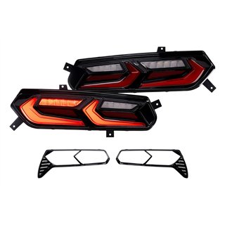 Morimoto | XB LED Tail Lights (Red Lens / Set) - Corvette C7 2014-2019 Morimoto Tail Lights