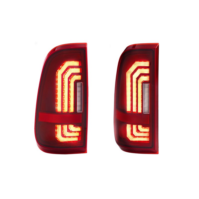 Morimoto | XB LED Tail Lights (Red Lens / Set) - F-150 / F-250 / F-350 Super Duty 1997-2016 Morimoto Tail Lights