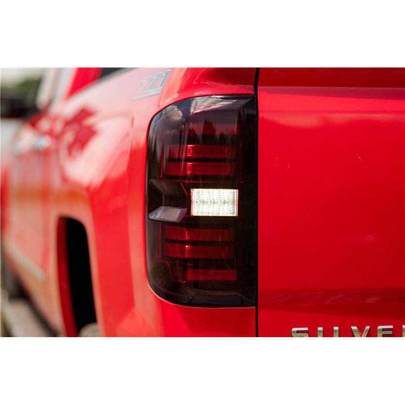 Morimoto | XB LED Tail Lights (Red Lens / Set) - Silverado 1500 / 2500 HD / 3500 HD / Sierra 3500 HD Dually 2014-2019 Morimot...