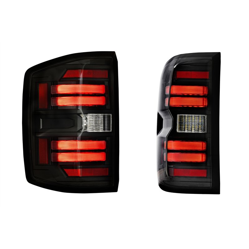 Morimoto | XB LED Tail Lights (Smoked Lens / Set) - Silverado 1500 / 2500 HD / 3500 HD / Sierra 3500 HD Dually 2014-2019 Mori...