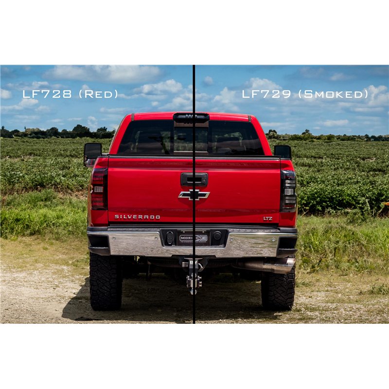 Morimoto | XB LED Tail Lights (Smoked Lens / Set) - Silverado 1500 / 2500 HD / 3500 HD / Sierra 3500 HD Dually 2014-2019 Mori...