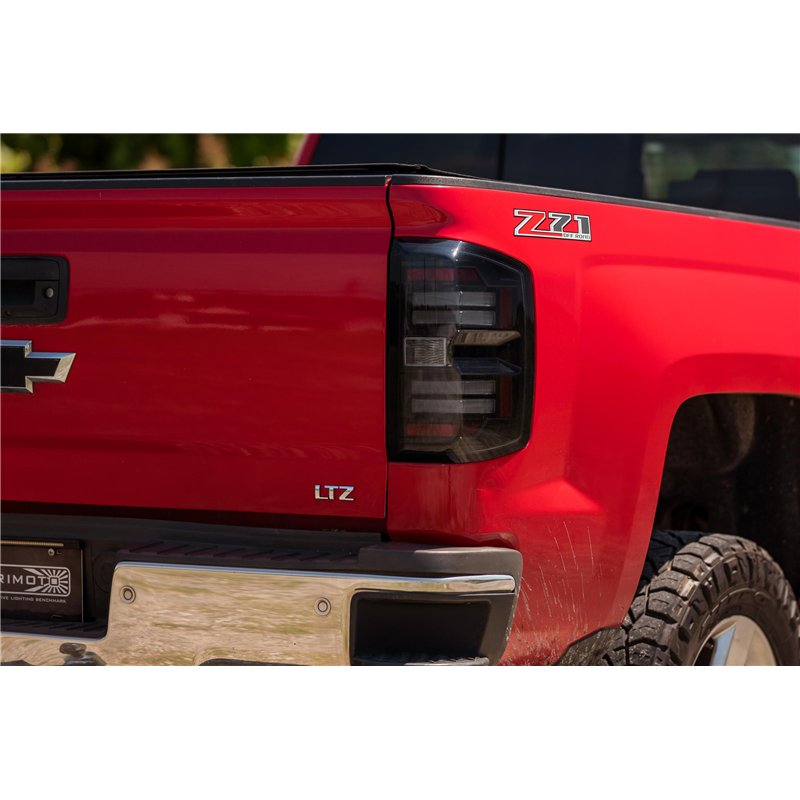 Morimoto | XB LED Tail Lights (Smoked Lens / Set) - Silverado 1500 / 2500 HD / 3500 HD / Sierra 3500 HD Dually 2014-2019 Mori...