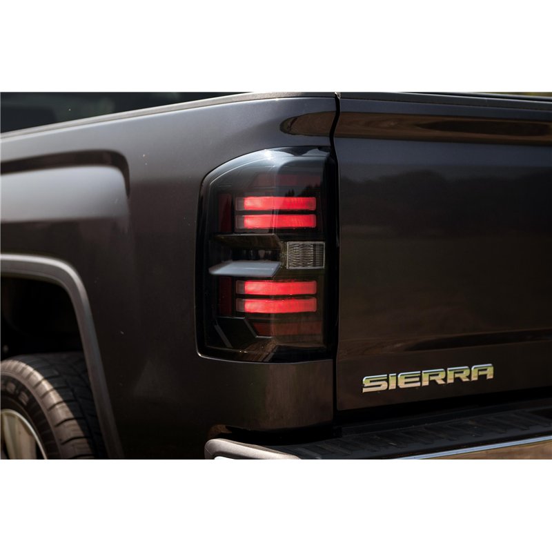 Morimoto | XB LED Tail Lights (Smoked Lens / Set) - Sierra 1500 / 2500 HD / 3500 HD 2014-2019 Morimoto Tail Lights