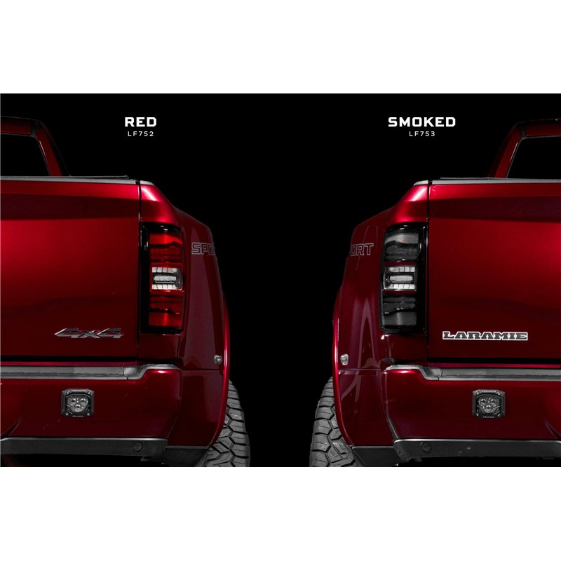 Morimoto | XB LED Tail Lights (Red Lens / Set) - Ram 2500 / 3500 2019-2024 (w/o Blind Spot Monitoring) Morimoto Tail Lights