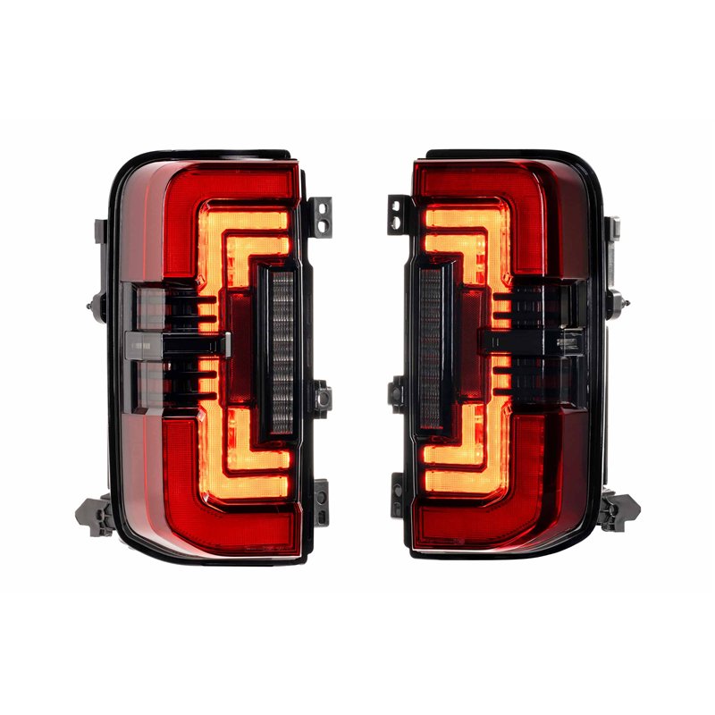 Morimoto | XB LED Tail Lights (Red Lens / Set) - Bronco 2021-2026 (Not Raptor) Morimoto Tail Lights