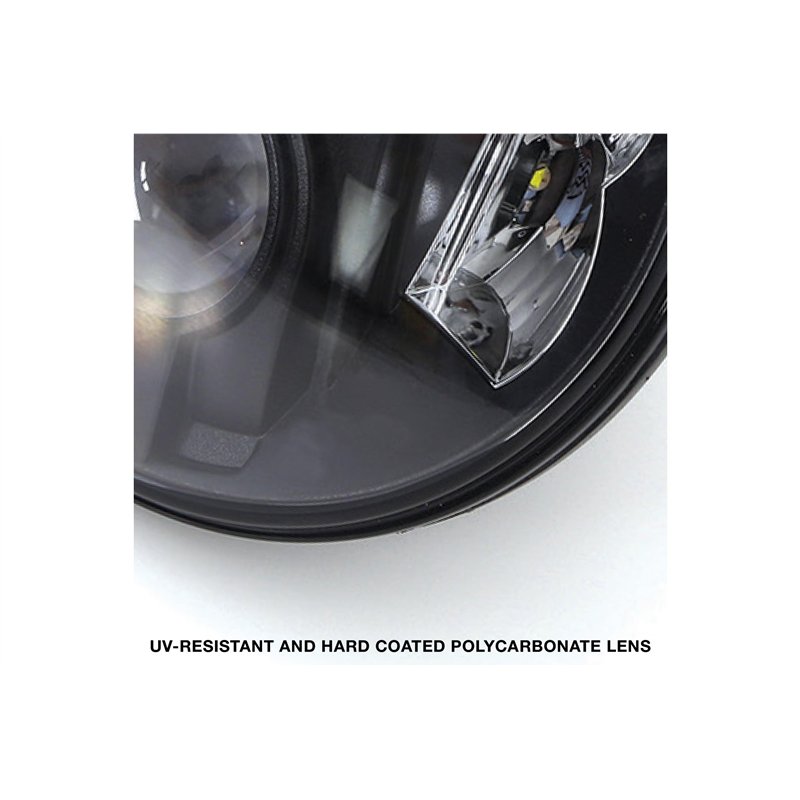 Pro Comp | Headlights 7" Round LED Hi/Lo - CJ-5 / CJ-7 / CJ-8 / Wrangler LJ / TJ / JK 1955-2018 Pro Comp Headlights
