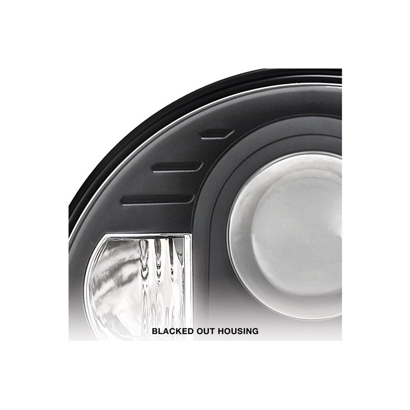 Pro Comp | Headlights 7" Round LED Hi/Lo - CJ-5 / CJ-7 / CJ-8 / Wrangler LJ / TJ / JK 1955-2018 Pro Comp Headlights