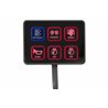 Morimoto | Pro Comp SS6 Universal Upfitter Switch Panel: Universal