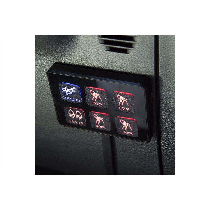 Morimoto | Pro Comp SS6 Universal Upfitter Switch Panel: Universal