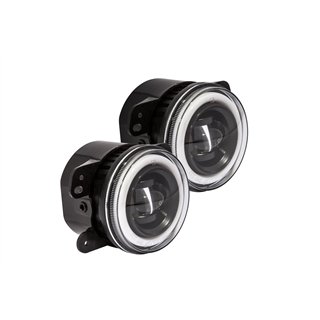 Morimoto | Pro Comp Jeep Fog Lights: Wide Fog Beam (White) (07-18 JK)