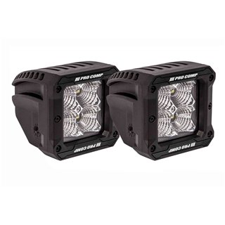 Morimoto | Pro Comp Gen 3 Pods: 2x2 Square / 20W / White / Flood Beam