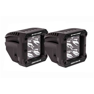 Morimoto | Pro Comp Gen 3 Pods: 2x2 Square / 12W / White / Spot Beam