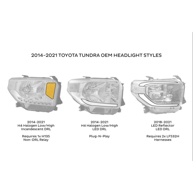 Morimoto | XB LED Heads: (Pair / ASM) (Gen 2) - Tundra 2014-2021 Morimoto Phares avant
